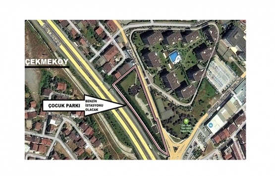 Çekmeköy'de çocuk parkı yerine benzin istasyonu mu inşa edilecek?