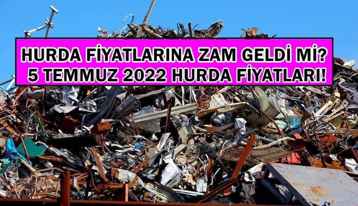 Hurda fiyatlarına zam geldi mi? Hurda fiyatları ne kadar oldu? İşte güncel hurda fiyat listesi...