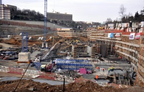 80 karede Vodafone Arena nın inşaat süreci!