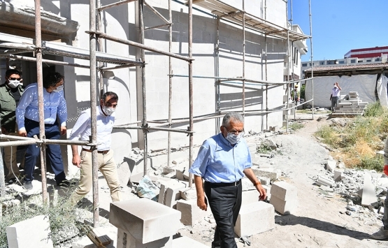 Kayseri Tavukçu Mahallesi’ndeki restorasyon çalışmaları hız kesmiyor!