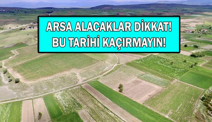 Belediye o ildeki konut imarlı 3 arsayı satıyor! Arsa alacaklar bu tarihi kaçırmayın! 