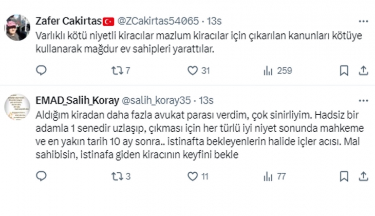 Milletvekilinden yüzde 25 tepkisi: Evi olan dertli, kiracı olan huzursuz! Bu sorunu çözmek iktidarın boynunun borcu!