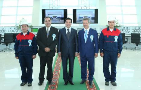 Çalık Enerji'nin inşa ettiği Lebap Elektrik Santrali açıldı!