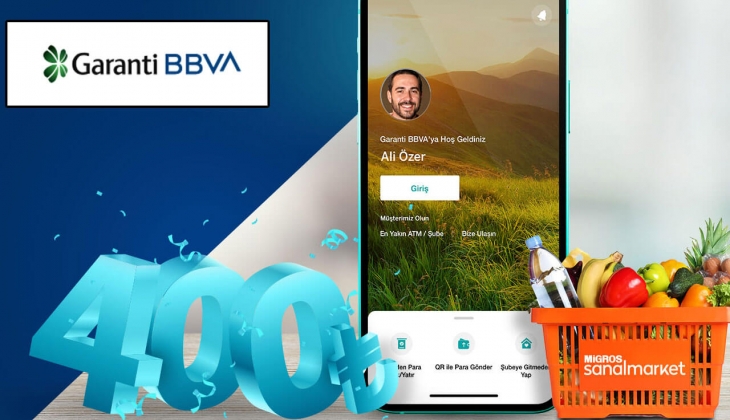 Garanti BBVA'dan dev Migros kampanyası: Bu kodla 400 liralık Migros Sanal Market indirimi kazabilirsiniz! 