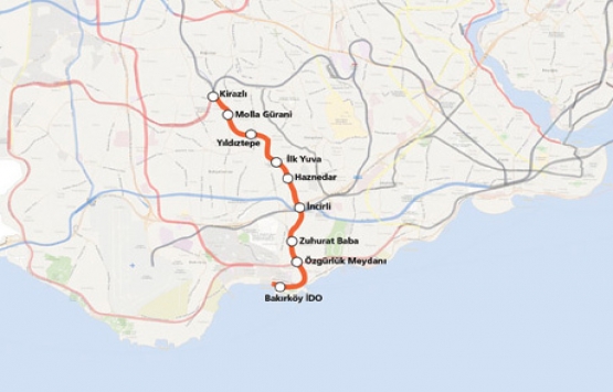İstanbul da proje aşamasındaki 15 metro hattının haritası!