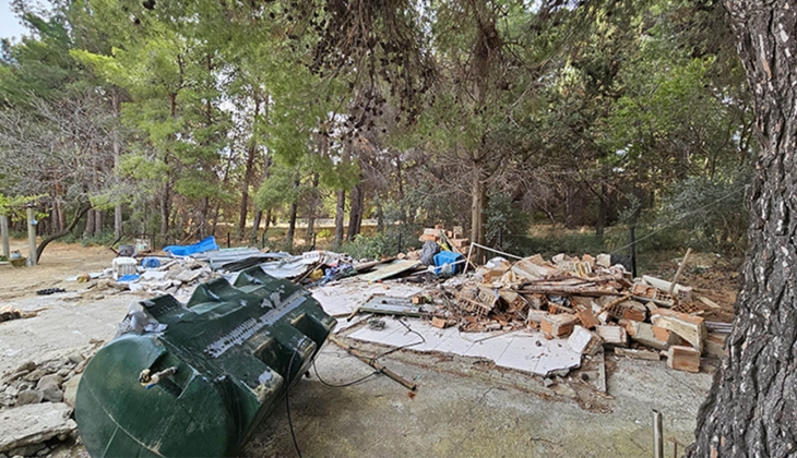 Gelibolu Yarımadası ndaki kaçak yapılara uydudan sıkı takip!