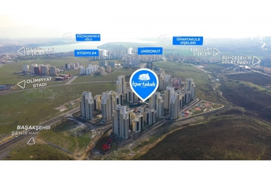 Emlak Konut GYO İstanbul da 5 konut ve 3 ticari üniteyi satışa çıkardı!