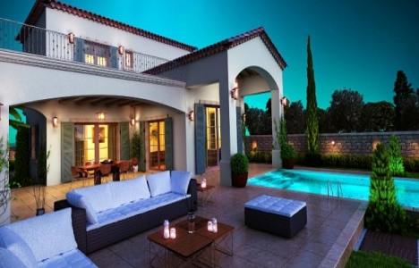 İzmir Ovacık Villa Toscana da fiyatlar 550 bin Dolar dan başlıyor!