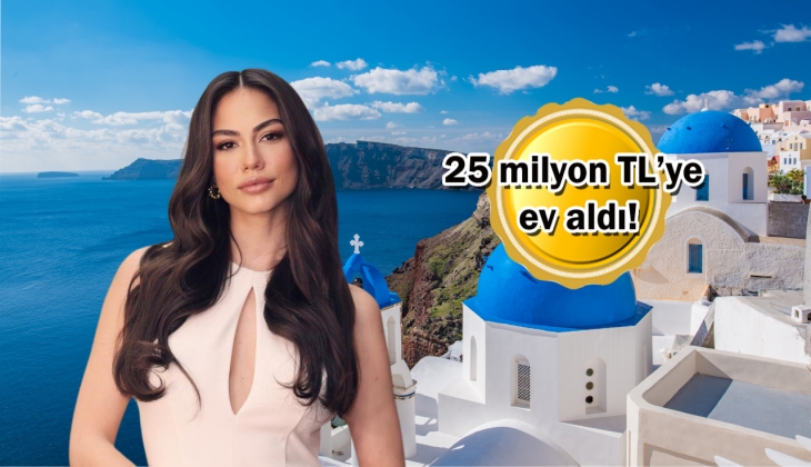 Demet Özdemir 25 milyon TL'ye ev aldı!