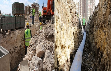 Şanlıurfa Karaköprü'nün altyapısı yenileniyor!