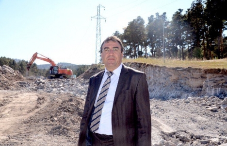 Kars Cıbıltepe Kayak Merkezi'nin yolları yeniden yapılıyor!