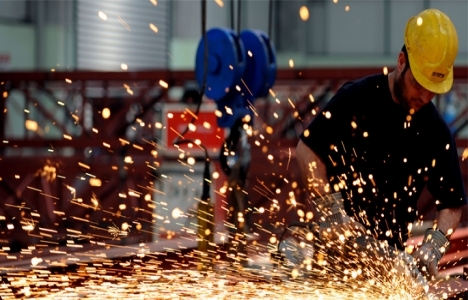 Sanayi Ekim'de yüzde 74.9 kapasiteyle çalıştı!