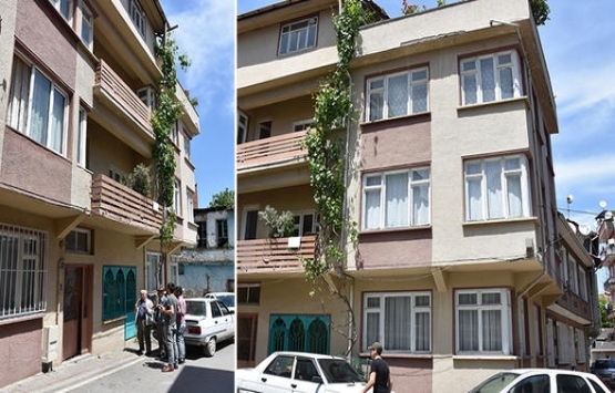 İnegöl de bu apartmanı görenler hayrete düşüyor!