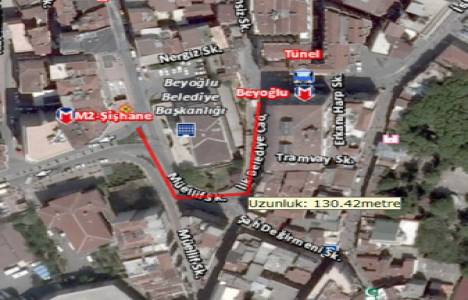 Şişhane Hacıosman metro aktarması!