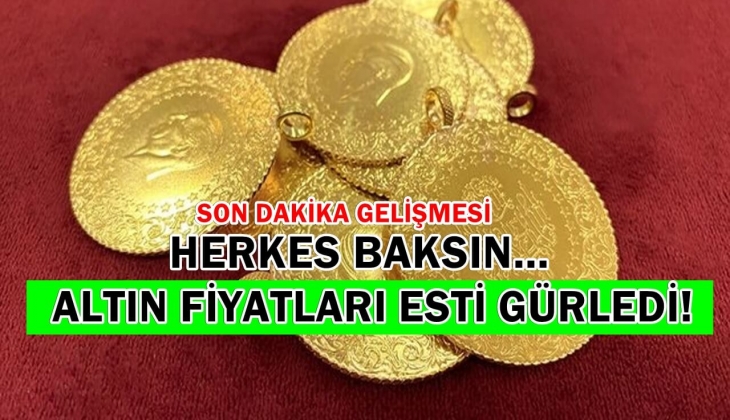 Pusuda bekleyen altın esti gürledi! Herkes elindekileri şimdi bir kenara bıraksın! Hemen altına bakın
