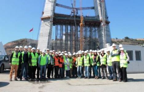  İMSİAD üyeleri Kuzey Marmara Otoyolu projesini inceledi!