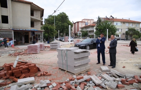 Kula Mehmet Akif Ersoy caddesi yenileniyor!