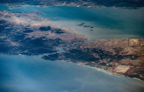 Üçüncü havalimanı uzaydan böyle görüntülendi!