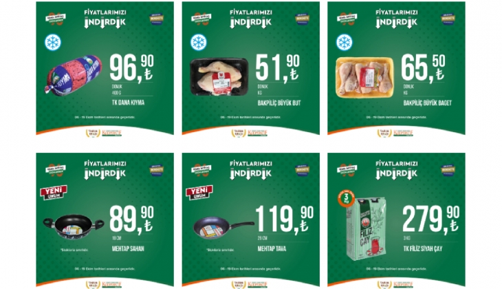 Tarım Kredi tek tek açıkladı! Dev indirimle ürünlerin fiyatı dip yaptı! Ayçiçek yağı, peynir, pirinç, Domates Salçası...