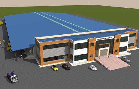 Çorum sebze-meyve hali ile traktörcüler sitesinin açılışı yapıldı!