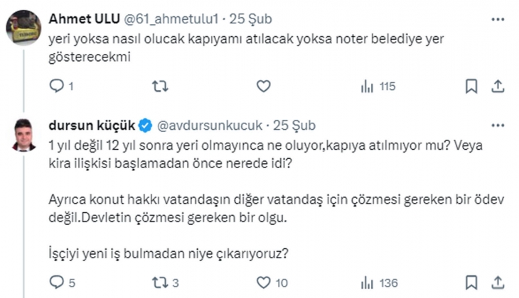 Tüm kira sorunları iki satırlık yasal düzenlemeyle çözülebilir! İşte o öneri...