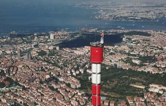 Küçük Çamlıca TV-Radyo Kulesi inşaatında sona gelindi!