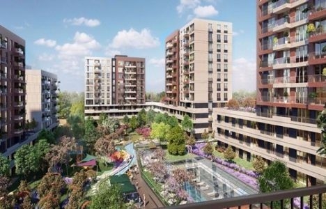 İstanbul daki 13 bahçeli konut projesi!