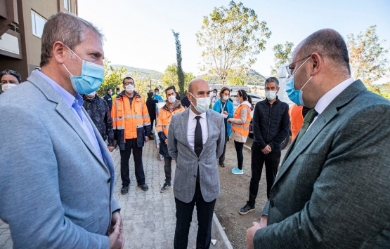 İzmir Uzundere deki konutlar depremzedelere tahsis edildi!