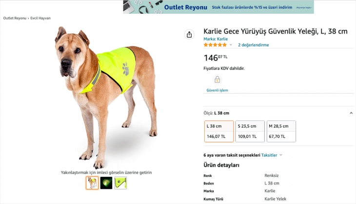 Amazon’da evcil hayvanlarınızın ihtiyaçları yüzde 15 indirimli. İşte 30 Eylül 2022 Amazon fiyat listesi