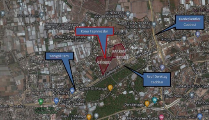 Halk GYO nun Antalya daki arsalarının toplam değeri 484.2 milyon TL ye yaklaştı!