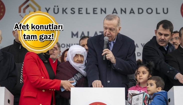 Cumhurbaşkanı Erdoğan tek tek açıkladı: Deprem bölgesinde 650 bin yeni konut ve köy evi inşa edilecek! 