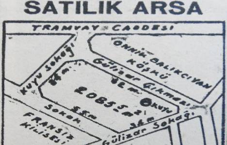 1946 yılında Kalamış'ta 2.080 metrekare arsa satılacakmış!