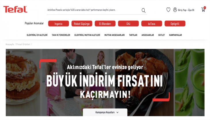 Tefal.com.tr’de yüzde 20’ye varan indirim fırsatı! İşte 12 Eylül 2022 fiyat listesi