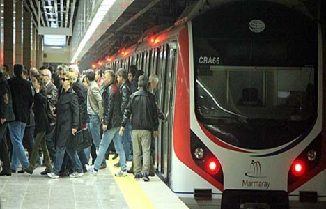 Marmaray 100 insanın ömrüne eşdeğer zaman tasarrufu sağladı!