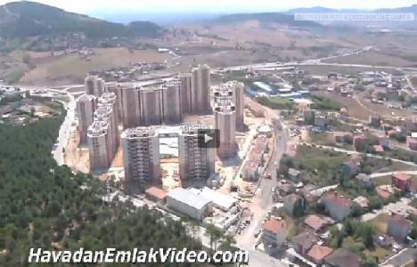 Emlak Konut Alemdağ Konutları'nın havadan son görüntüleri!