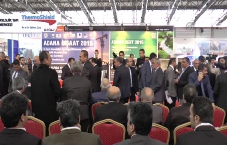  Adana'da inşaat fuarı açıldı!