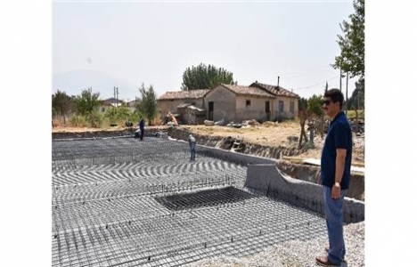 Şehzadeler Veziroğlu Sosyal Tesisleri'nde temel atılıyor!