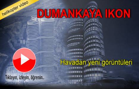Dumankaya İkon Göztepe Konutları'nın havadan yeni görüntüleri!
