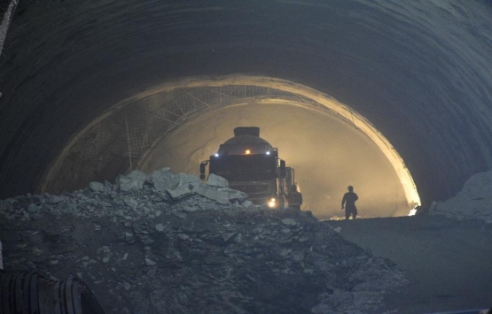 Yeni Zigana Tüneli nin yüzde 52 si tamamlandı!