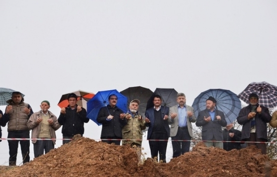 15 Temmuz Şehitler Camii'nin temeli atıldı!
