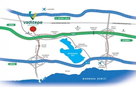 Kiptaş Vaditepe Bahçeşehir nerede?