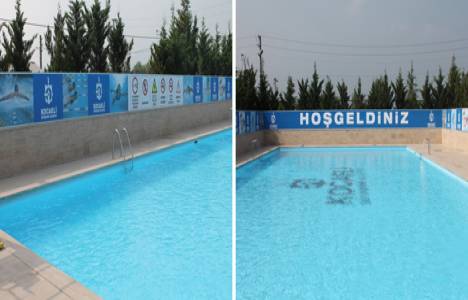 Kocaeli Sanayi Mahallesi ve Plajyolu yüzme havuzları hizmete girdi!