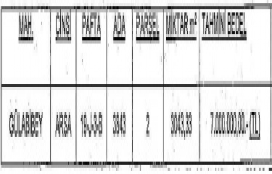 Çorum Gülebibey de 7 milyon TL ye satılık arsa!