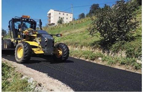 Trabzon Şalpazarı’nın yolları asfaltlandı!