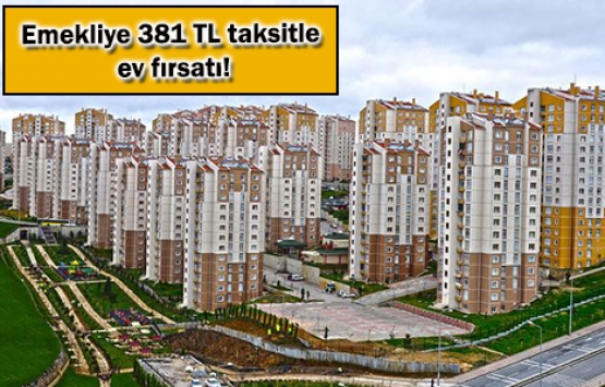 TOKİ'den emekliye ucuz konut müjdesi!