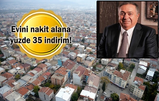 Konutta nakit satış avantajı!