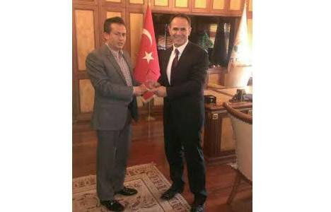 İlhan Kartal Tuzla Belediye Başkanı Ali Şadi Yazıcı'yı ziyaret etti!