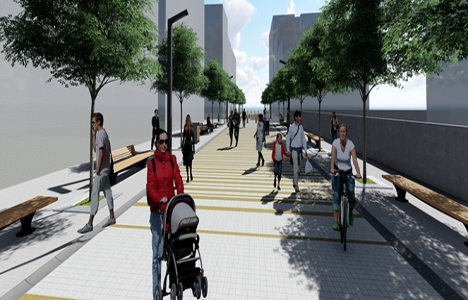 Gaziosmanpaşa 500 Evler caddesi yenileniyor!