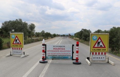 Manisa Karaçay Köprüsü'nde sona doğru!