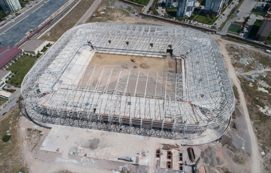 Ankara Eryaman Stadı nın inşaatında son durum!